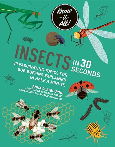 Insects in 30 Seconds: 30 Fascinating Topics for Bug Boffins Explained in Half a Minute (Kids 30 Second) von Ivy Kids